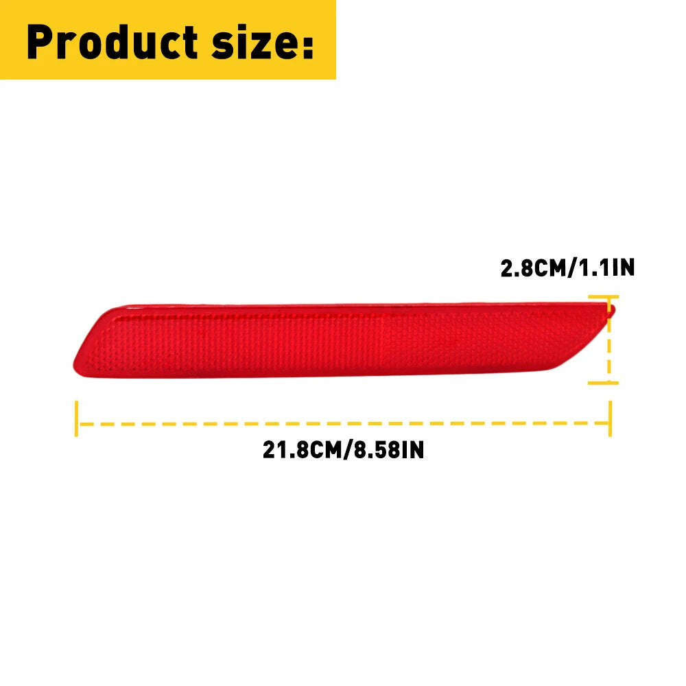 Right Rear Bumper Reflector Light for Honda CR-V (2010–2011)