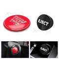 Red Alloy Engine & Black Cigarette Lighter Eject Button Trim for Lexus IS200t (2016–2019)