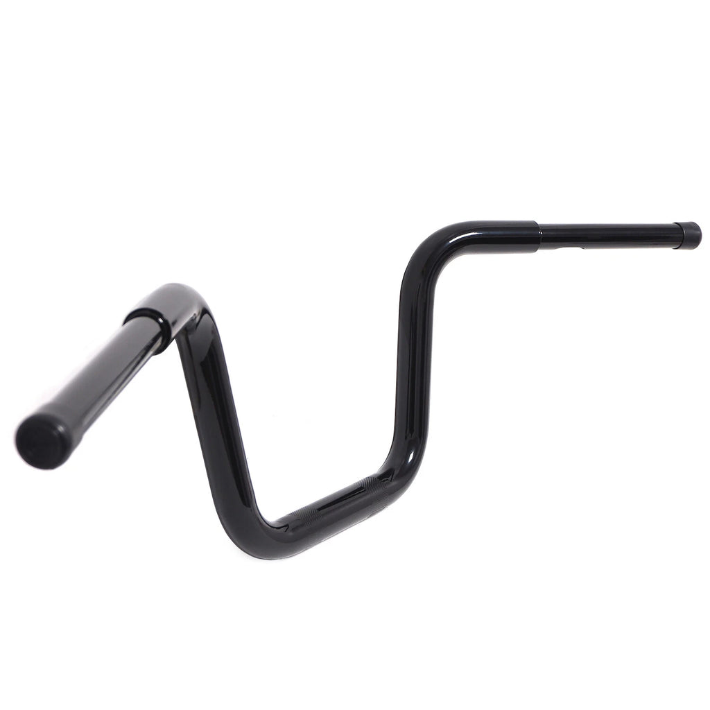 8" Black Fat Mini Ape Handlebar for Harley Road King (2014–2023)