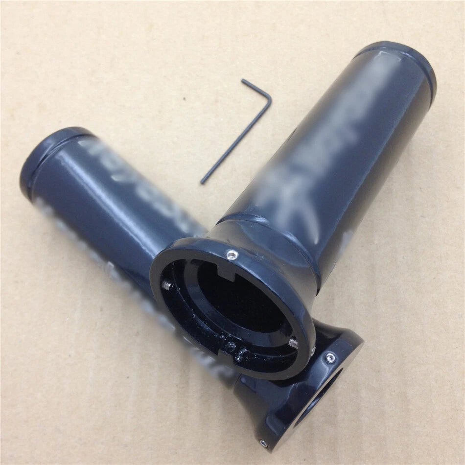 Black Hand Grips 7/8" for Suzuki GSX-R 1300 R Hayabusa (1999–2023)