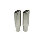 Dual Exhaust Kit 2.5" 2 Chamber Side Exit for GM C/K 10 1981–1987