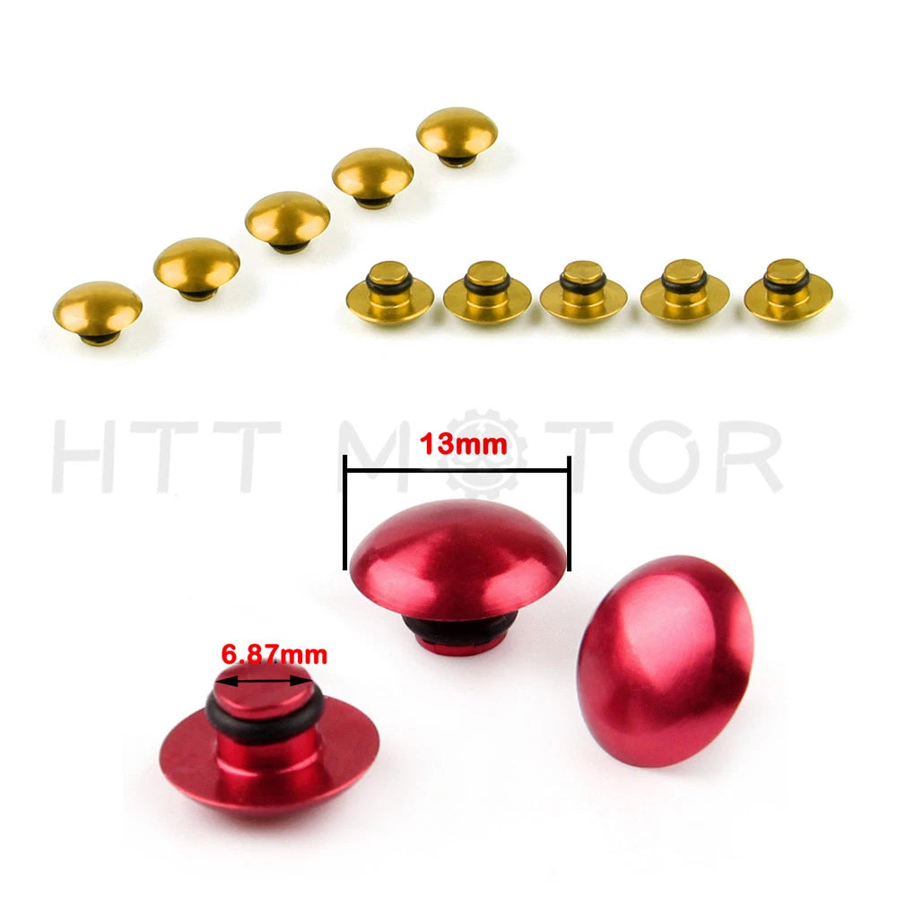 Round Bolt Cap Screw Cover for 8mm Allen Bolts (M6 Allen Key)