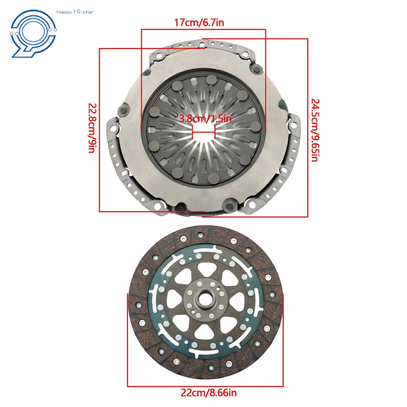 Clutch Kit for Mini Cooper R52/R56 (2007–2012)