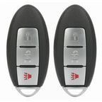 2X Keyless Entry Remote Control Key Fob for Nissan Leaf Quest (2011–2017)