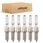 Set of 6 Spark Plugs for Audi S5/S6 V6 2.9L 3.0L (2018–2020)