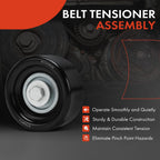 Accessory Belt Idler Pulley for Silverado 2500 HD Sierra 2500 HD (2020–2024)