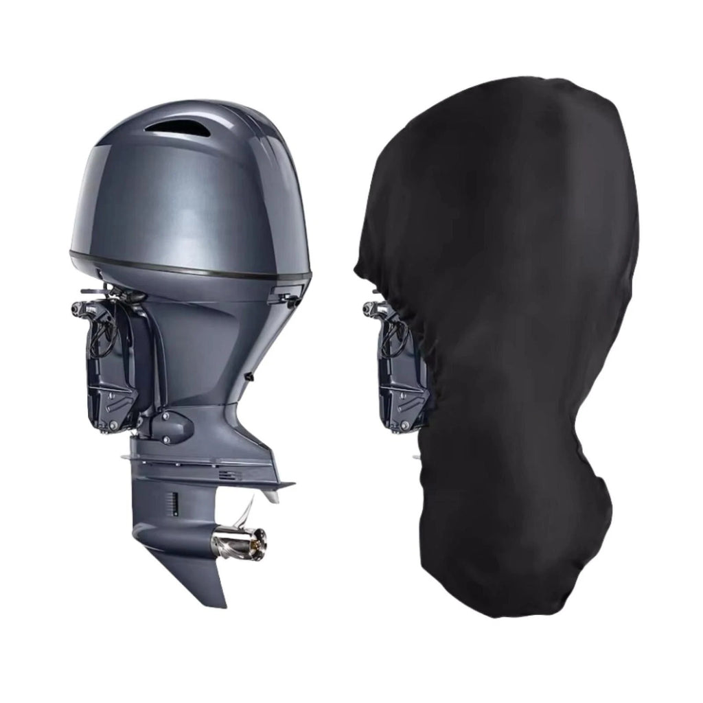 Outboard Motor Engine Cover for Evinrude Johnson 2 9.9 15 20 HP (Black)