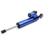 CNC Steering Damper Stabilizer for Motorcycle - Blue