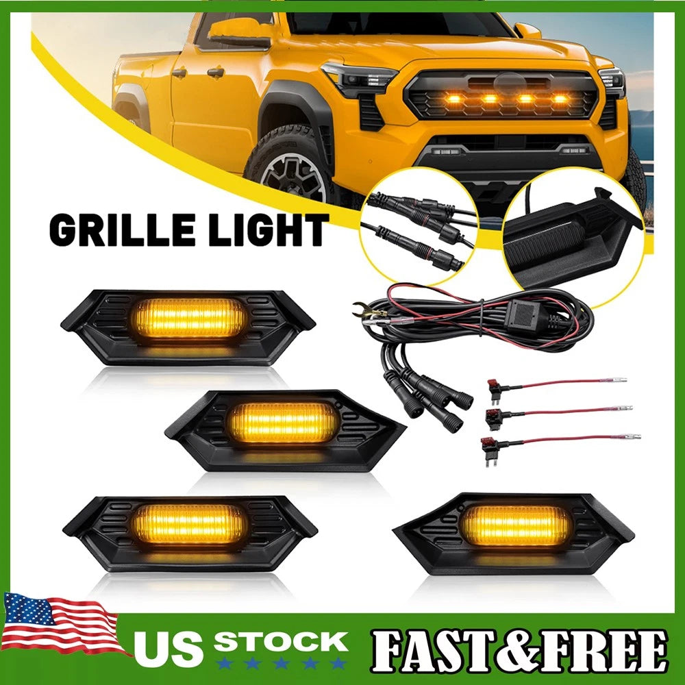 LED Grill Lights for Toyota Tacoma (2024â2025)