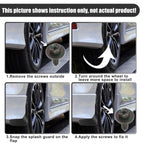 Car Mud Flaps Splash Guards Set for Dodge Ram (2009-2018)