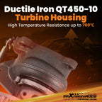 Turbocharger for Nissan Navara D22 YD25DDTI (2001–2015) 14411-MB40B
