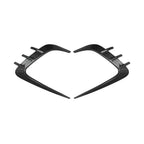 Tape-On Rear Bumper Side Vent Canards Trims for Ford Fiesta (2018)