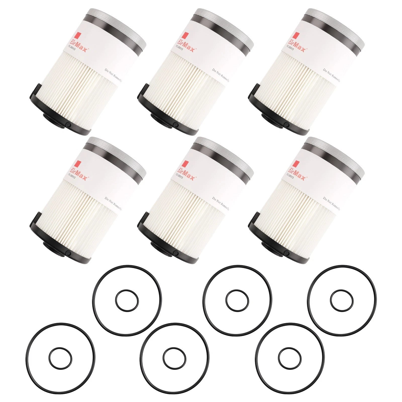 6X Fuel Filter Assembly FS20313 for Volvo D11 D13 Mack MP7 MP8HE (2000–2023)