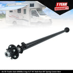 6K Trailer Axle for 6000lbs Capacity (95" Hub Face, 80" Spring Center)
