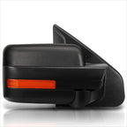 Right Side View Mirror for Ford F150 (2004–2014) - Powered, Heated, LED Signal, Black