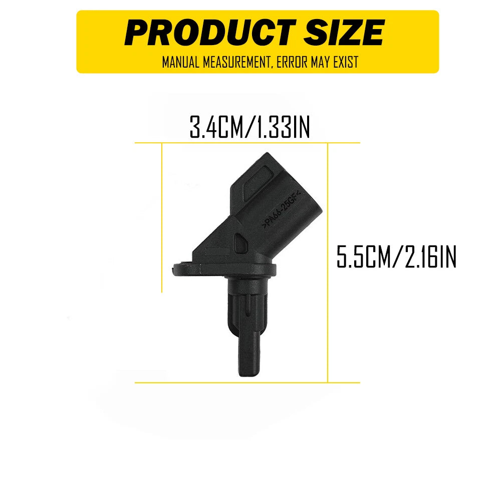 Set of 2 Wheel Speed Sensors for Ford Escape (2013–2019) & Focus (2012–2018)
