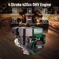 420cc 15HP OHV Horizontal Gas Engine for Lawn Mowers (Electric Start)