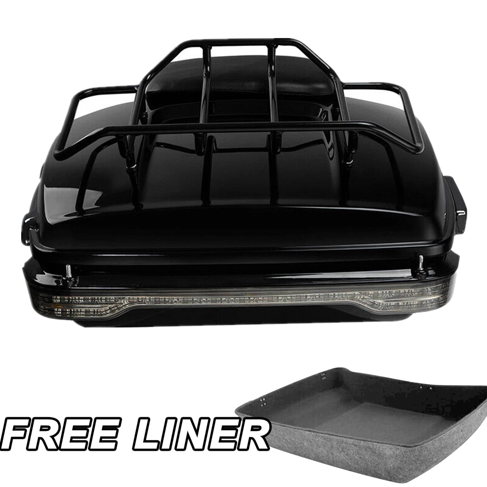 Chopped Trunk Pad Tail Light for Harley Electra Glide (2014–2023)