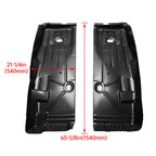 Pair Front Floor Pan Rust Repair for Camaro Firebird (1967–1969) Steel