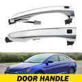 Set of 2 Chrome Exterior Door Handles for Hyundai Elantra Sedan (2017–2020)