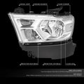 Chrome Housing Clear Reflector Headlights Assembly for Ram 1500 (2019–2024)