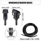 Set of 1 Windshield Washer Nozzle No.86636FG051 for Subaru Outback (2010–2023)