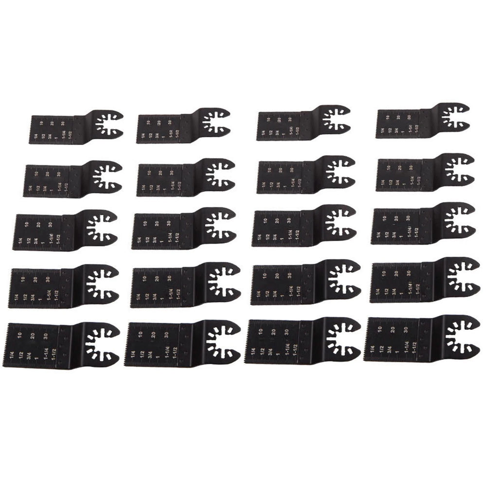 20Pcs 34mm Oscillating Saw Blades for Multi Tools (Carbon Steel)