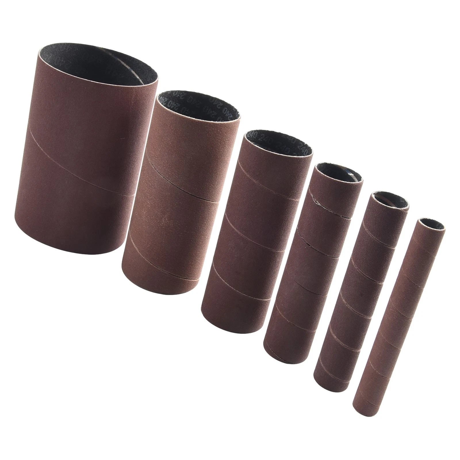 6X Sanding Paper Sleeve for Various Metals Plastics Wood Jade