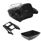 Trunk Luggage Backrest Pad Mounting Rack for Harley Road Glide (2014–2026)