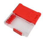 Storage Box for Tool Organization (Drill Bit) - Plastic, 5 Color Options