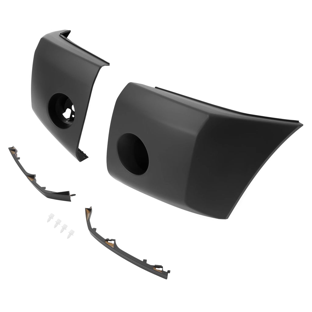 Front Bumper End Caps for Nissan Titan/Armada (2004–2008)