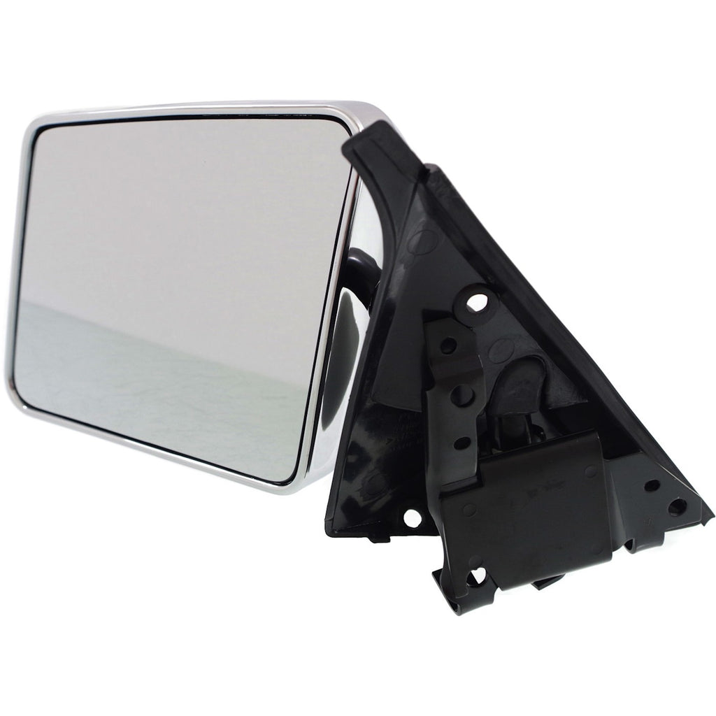 Chrome Manual Folding Mirror for Chevrolet S10 (1982–1993)