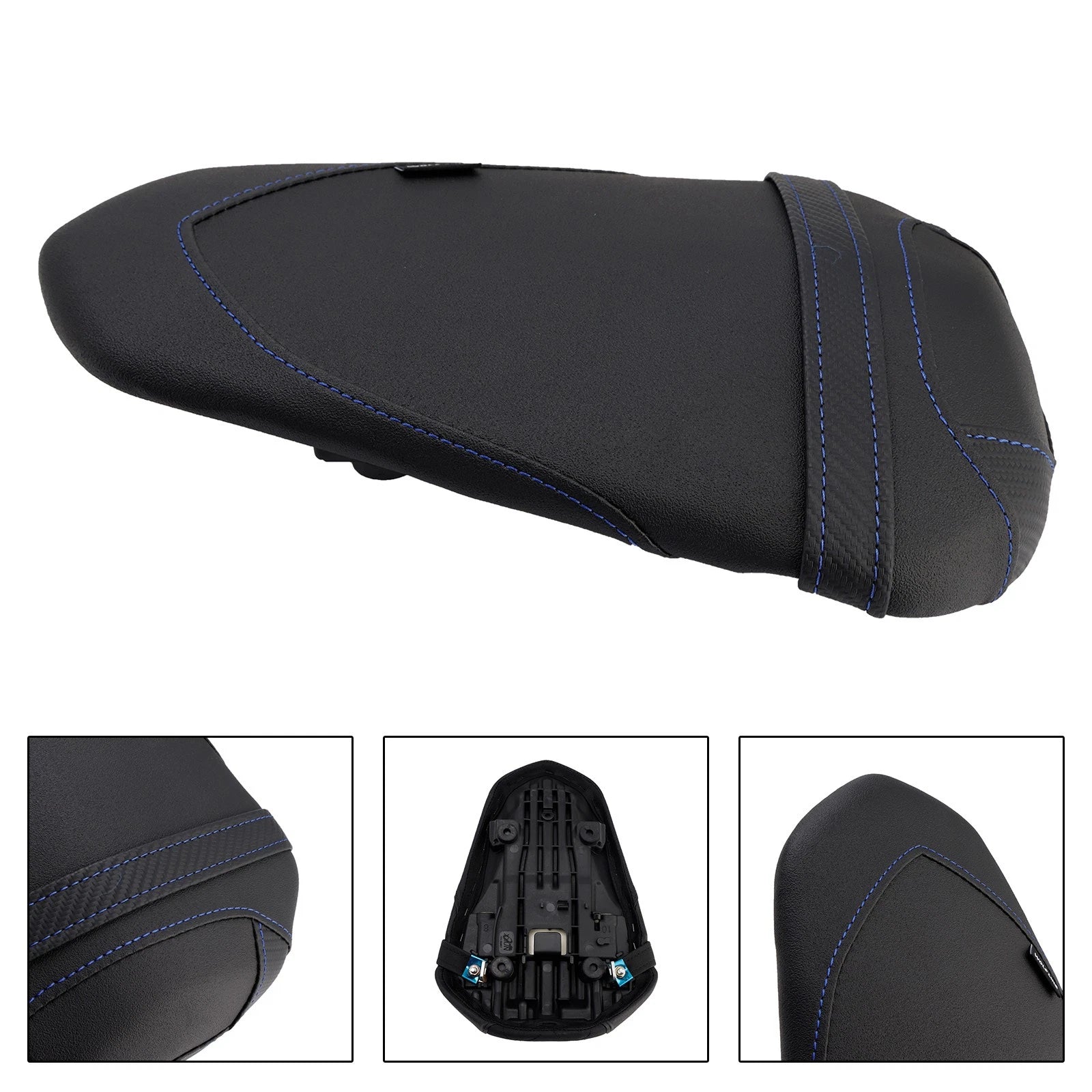 Rear Seat Passenger Cushion for Yamaha YZF-R3, MT-03 (2015–2023) - Blue