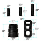 6PCS Valve Body to Case Sleeve Seal Kit for BMW 6HP19 6HP21 (2001–2010)