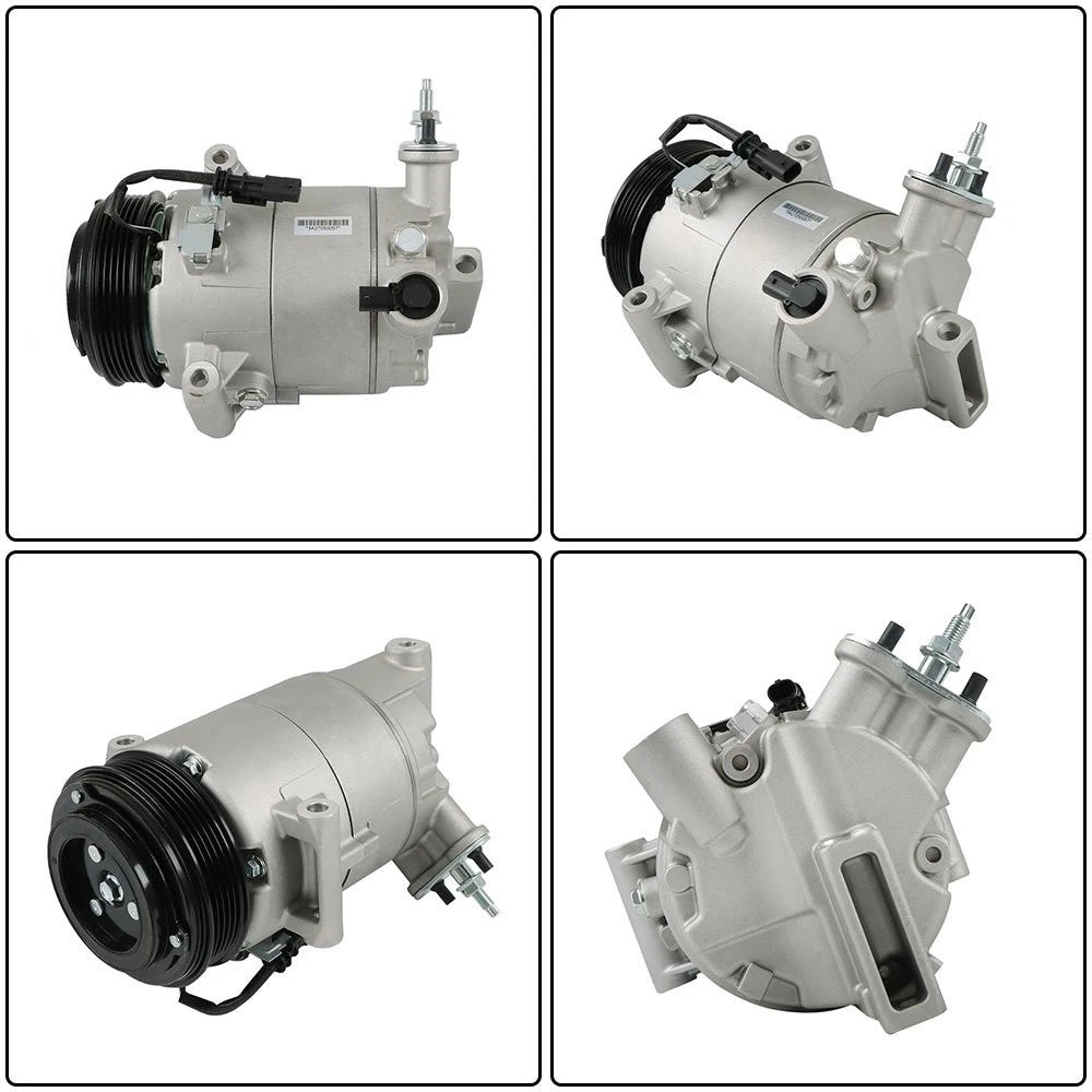 A/C Compressor with Clutch for GMC Terrain (2015-2017) & Chevrolet Malibu (2013-2016)