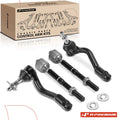 Set of 2 Front Inner & Outer Tie Rod Ends for Kia Optima (2016–2018)