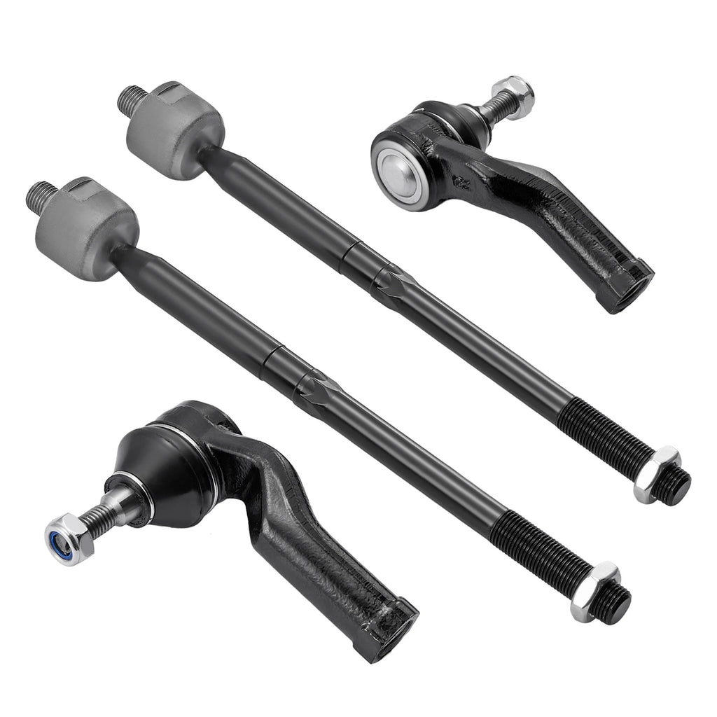 4Pcs Tie Rod End for Ford Focus Escape C-Max (2012–2018)