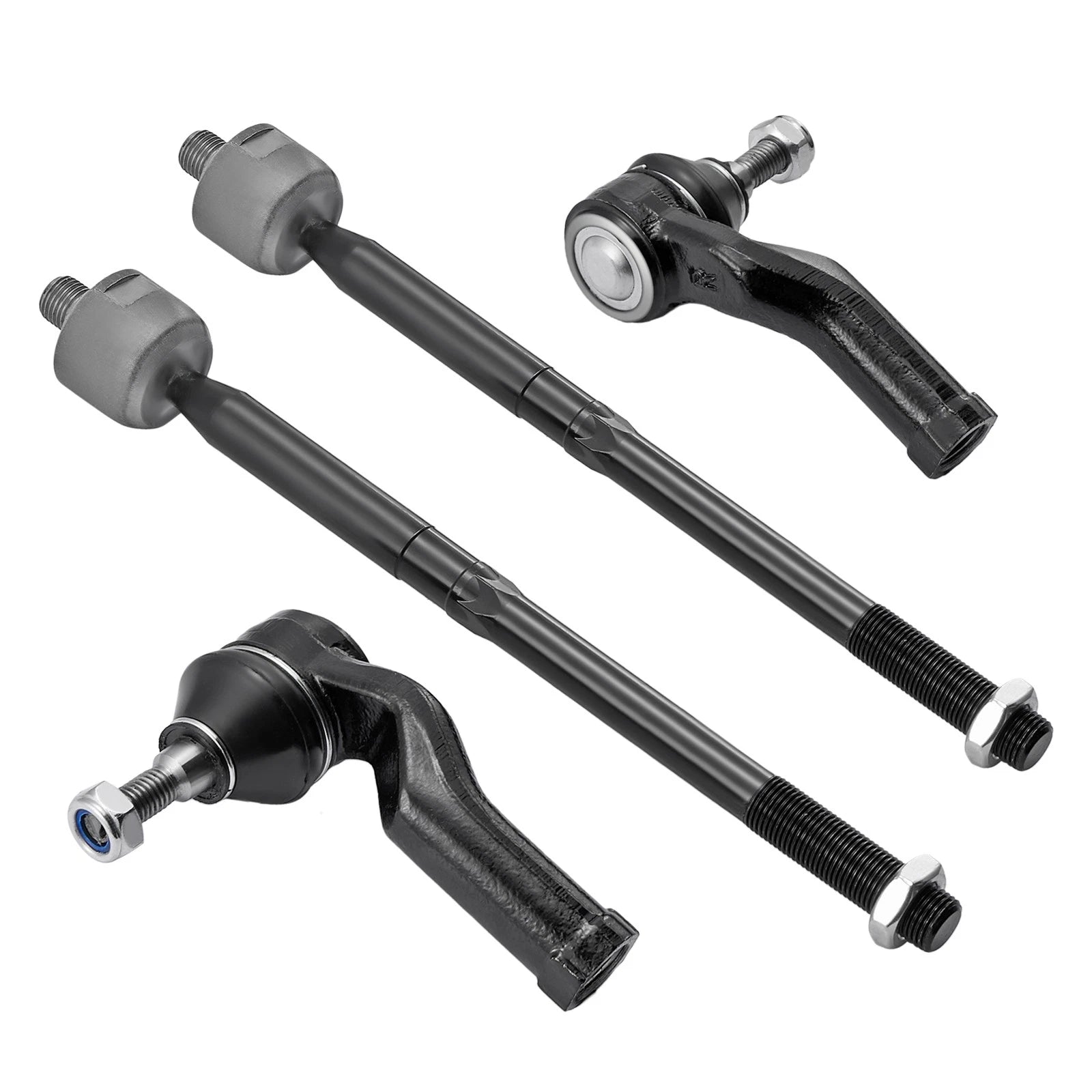 4Pcs Tie Rod End for Ford Focus Escape C-Max (2012–2018)