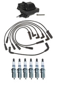 Ignition Wires & Spark Plugs Kit for GMC C1500, Chevy P30 (1990–1995)