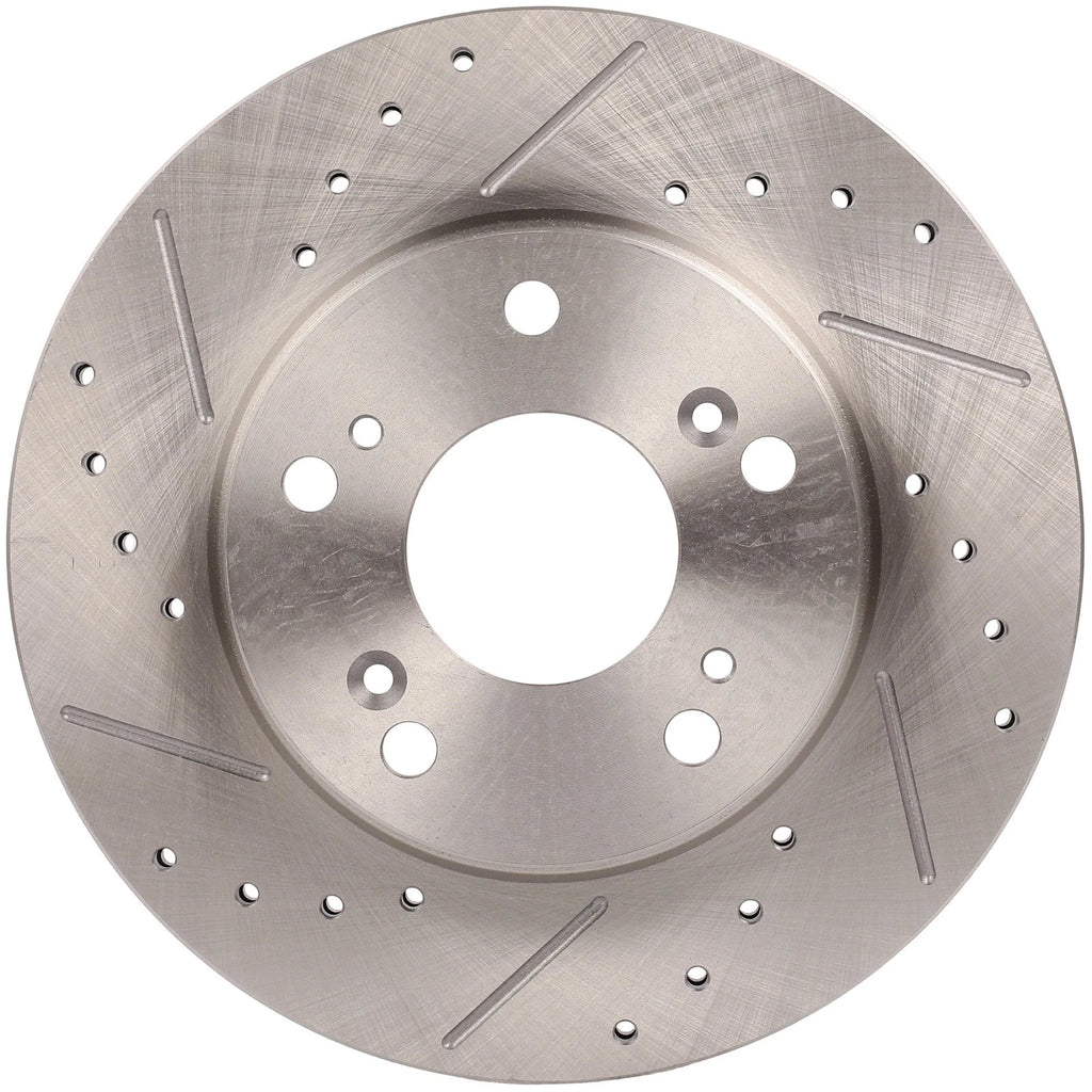 Front Drilled Slotted Brake Rotors for Acura RSX (2002–2006)