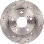 Front Drilled Slotted Brake Rotors for Acura RSX (2002–2006)