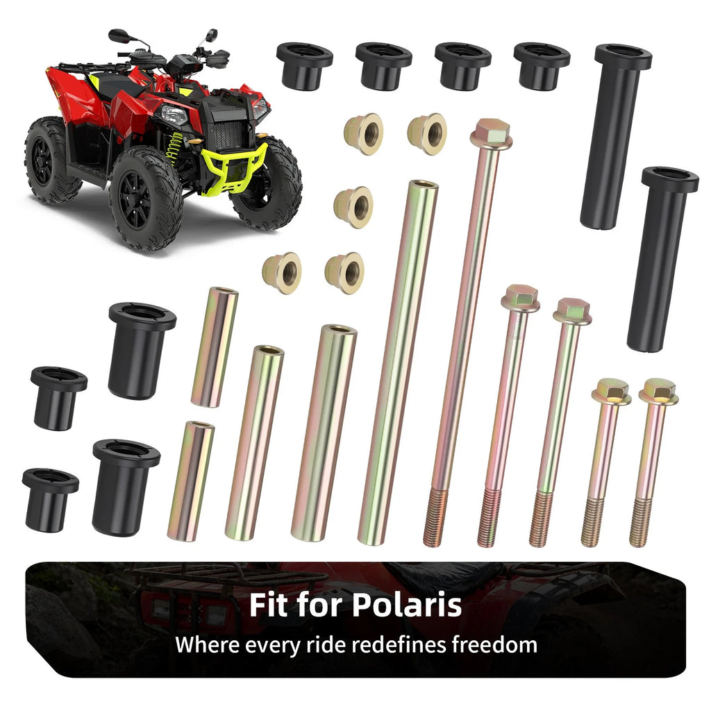 Rear A-Arm Bushing Kit for Polaris Scrambler Sportsman 550 850 1000 (2010–2019)