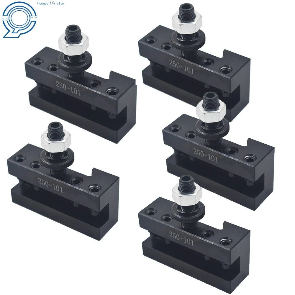 5 Pack AXA #1 250-101 Lathe Turning & Facing Holder Quick Change Tool Post