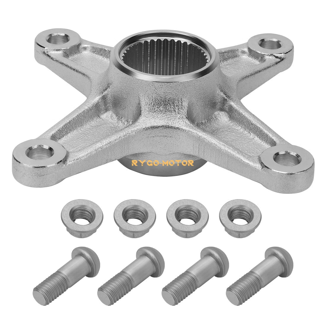 Rear Axle Sprocket Mount Hub Collar Holder Kit for Yamaha YFZ450 Raptor 700 (2004–2023)
