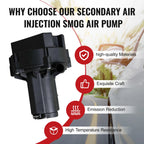 Secondary Air Injection Smog Pump for Mercedes-Benz E320 CL500 ML500 (1996–2002)