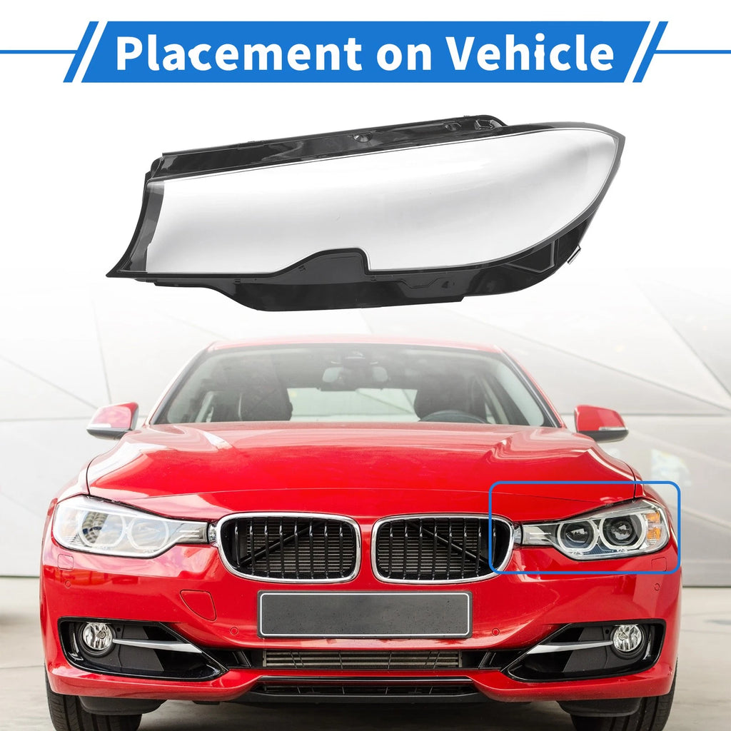 1 Pc Headlight Lens Cover for BMW 330i (2019–2021) No. 63118496149