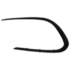 Replacement Black Front Driver Side Bumper Cover Grille Molding