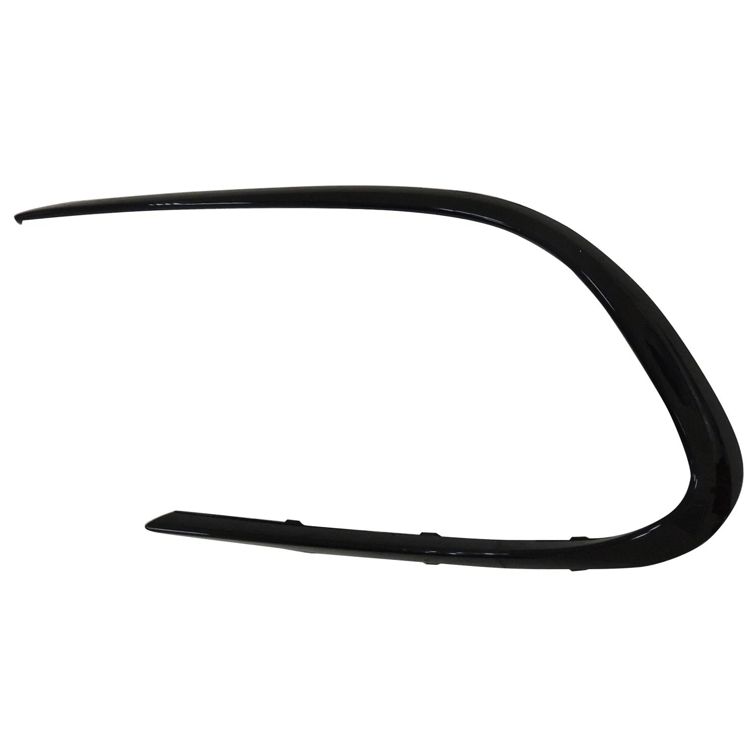 Replacement Black Front Driver Side Bumper Cover Grille Molding