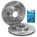 Front Disc Rotor + Brake Pad Set for Mazda 3 (2009 - 2014)