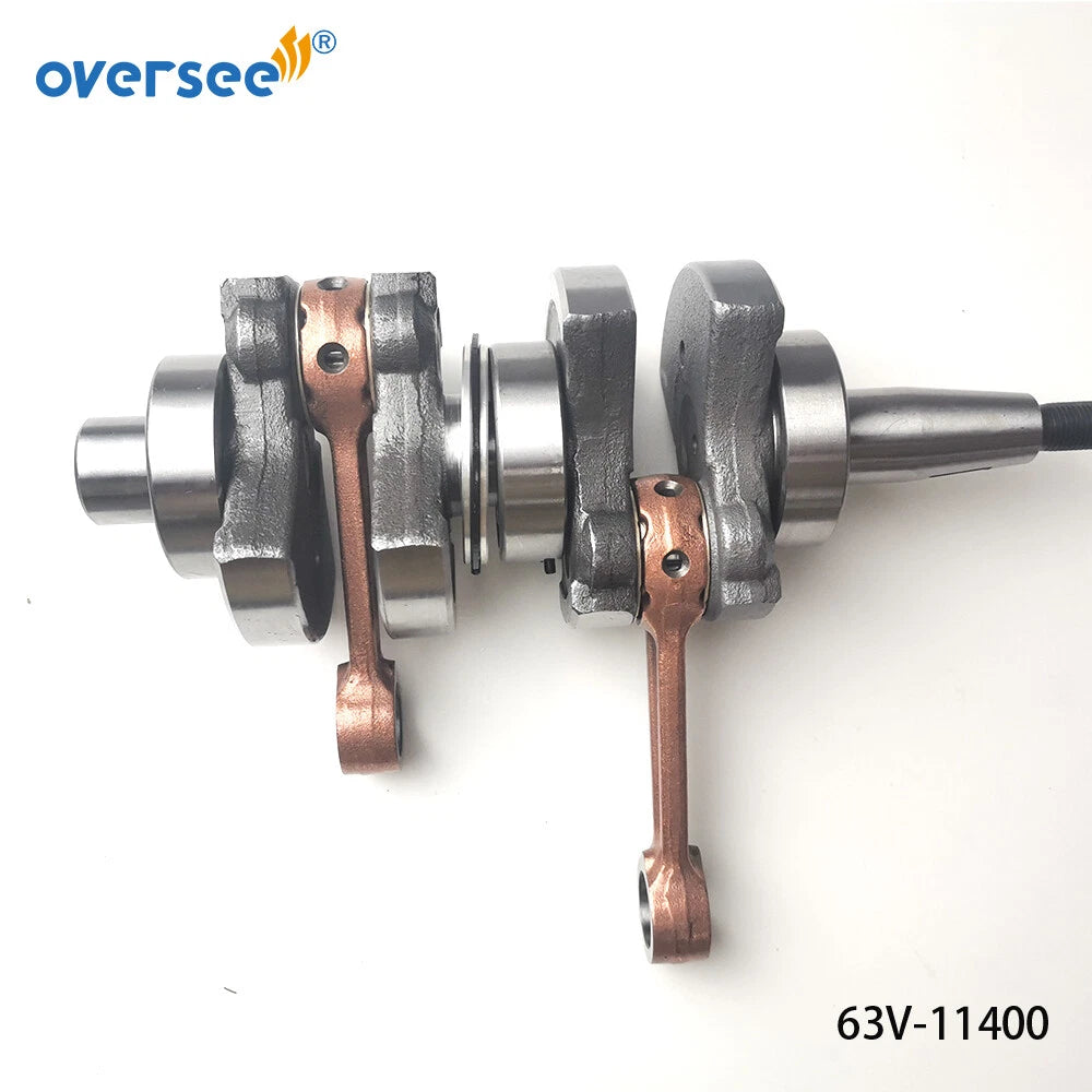 Crankshaft Assembly for Yamaha Outboard 9.9HP 15HP (63V-11400-01)